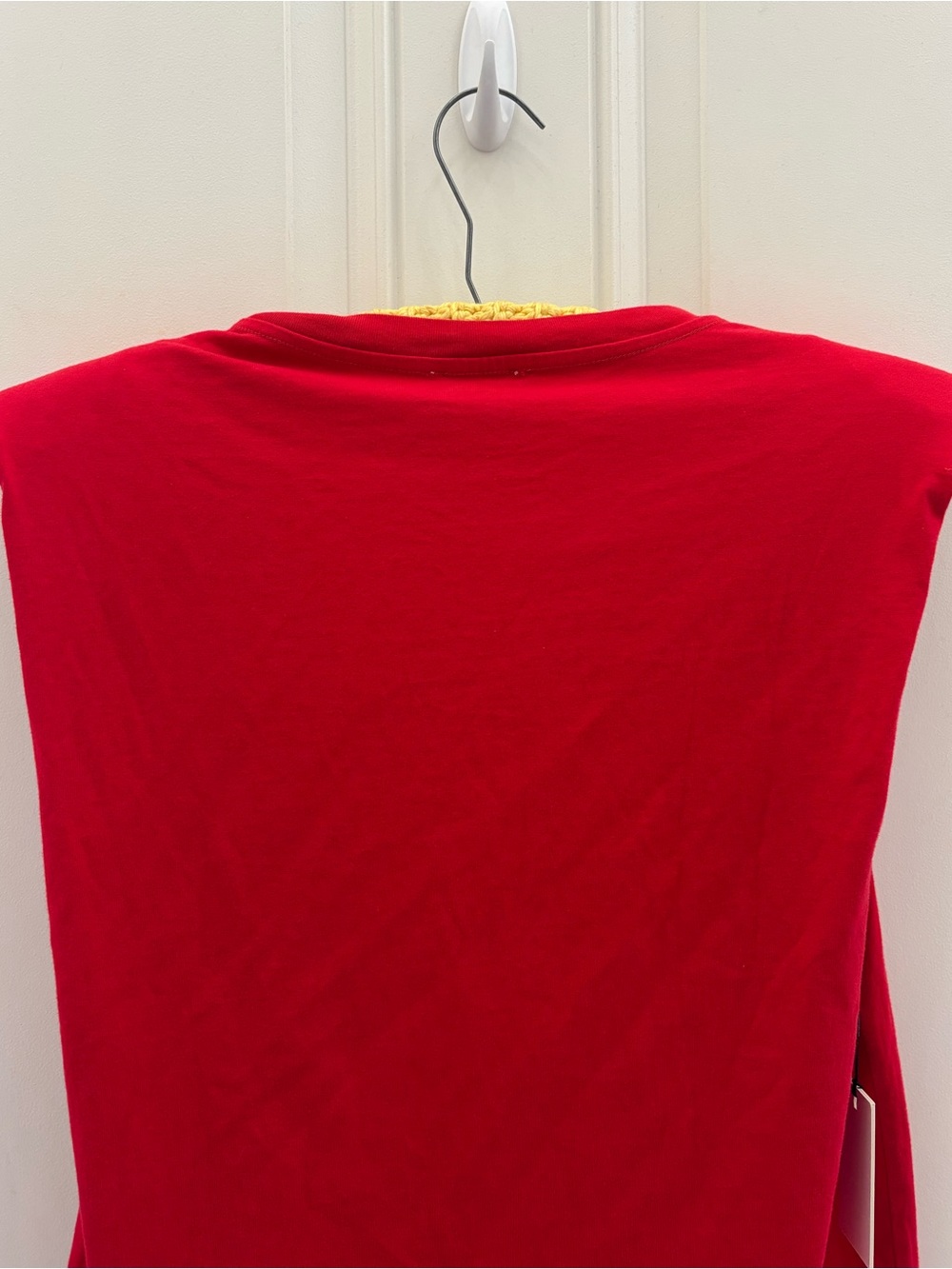 NWT Aritzia Babaton Red Cotton Top Small - Picture 7 of 10